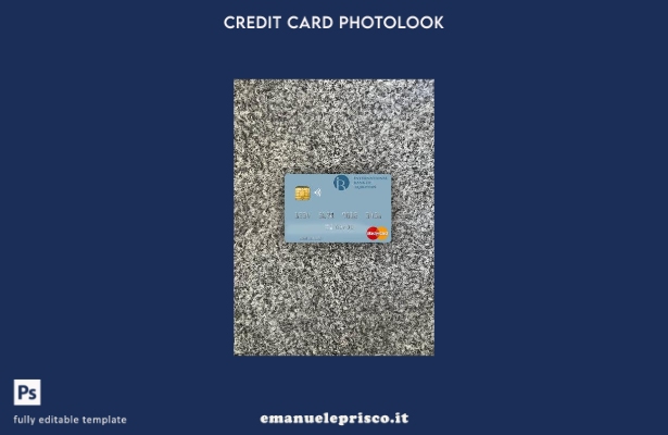modello frontale photolook mastercard IBT Tagikistan in stile verificato